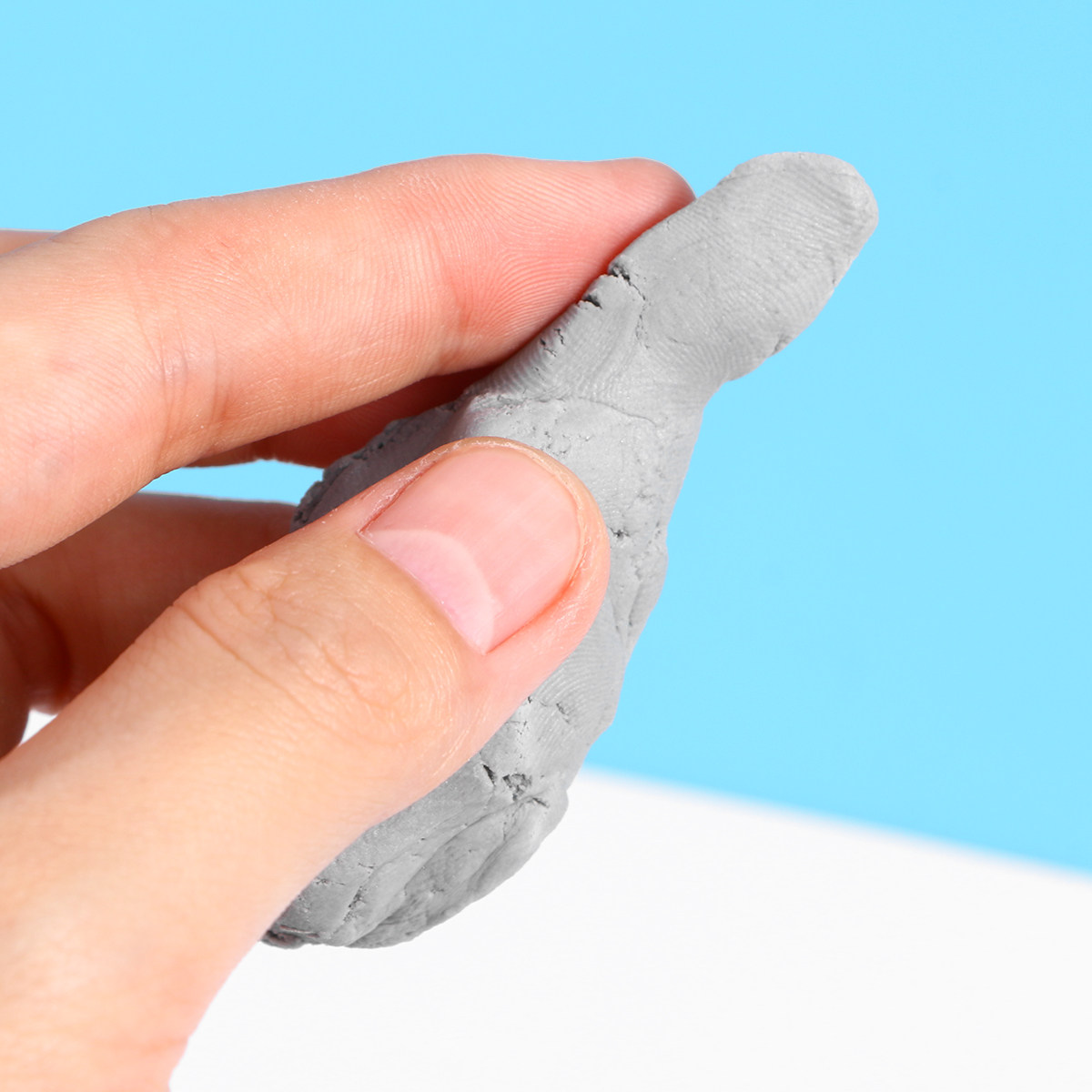 6個入り鉛筆用消しゴムセット グレーの練り消しゴムセット 木 - Rubber Eraser Kneaded のレビューと価格
