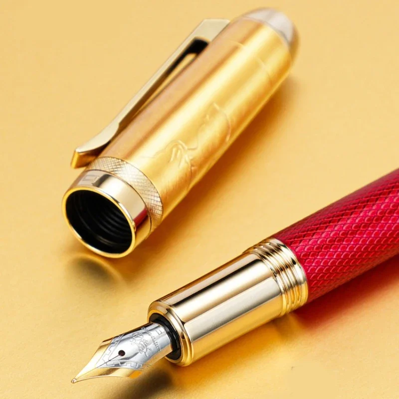 Jinhao金属万年筆、スターシリーズ、リーフ、f、mペン先 - Stationery Supply Business のレビューと価格