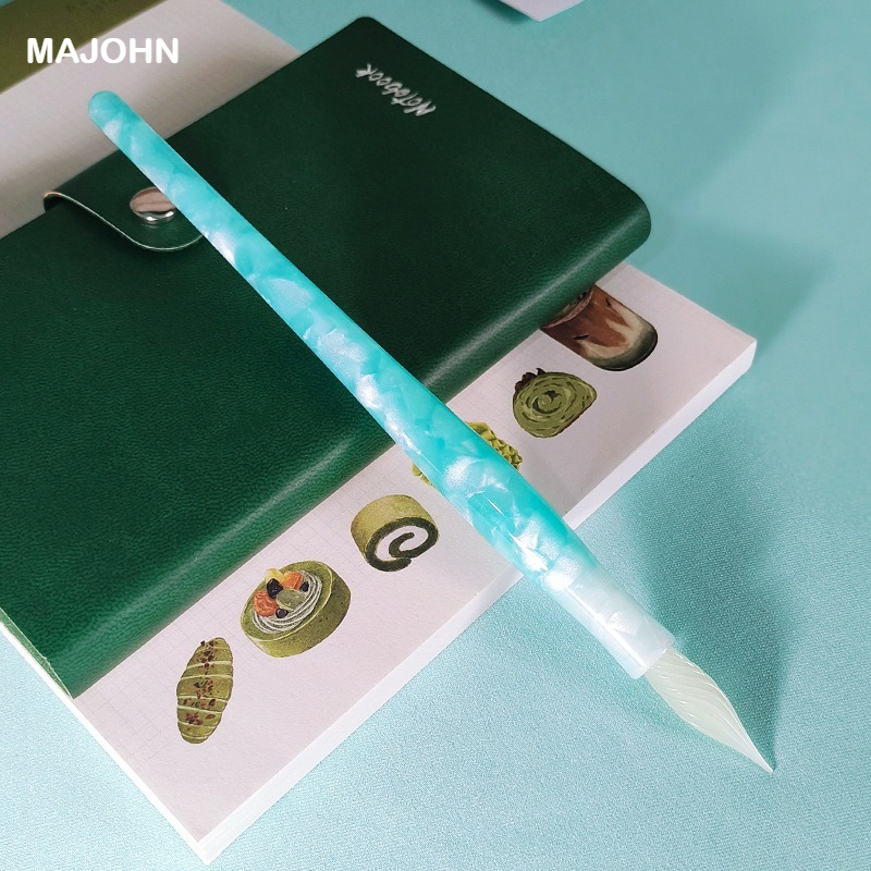 MAJOHN N12 樹脂手作りガラスつけペンインクペン先筆 - Stationery Supply Business のレビューと価格