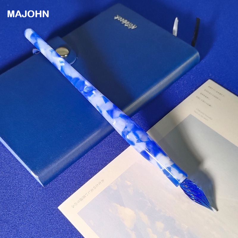 MAJOHN N12 樹脂手作りガラスつけペンインクペン先筆 - Stationery Supply Business のレビューと価格