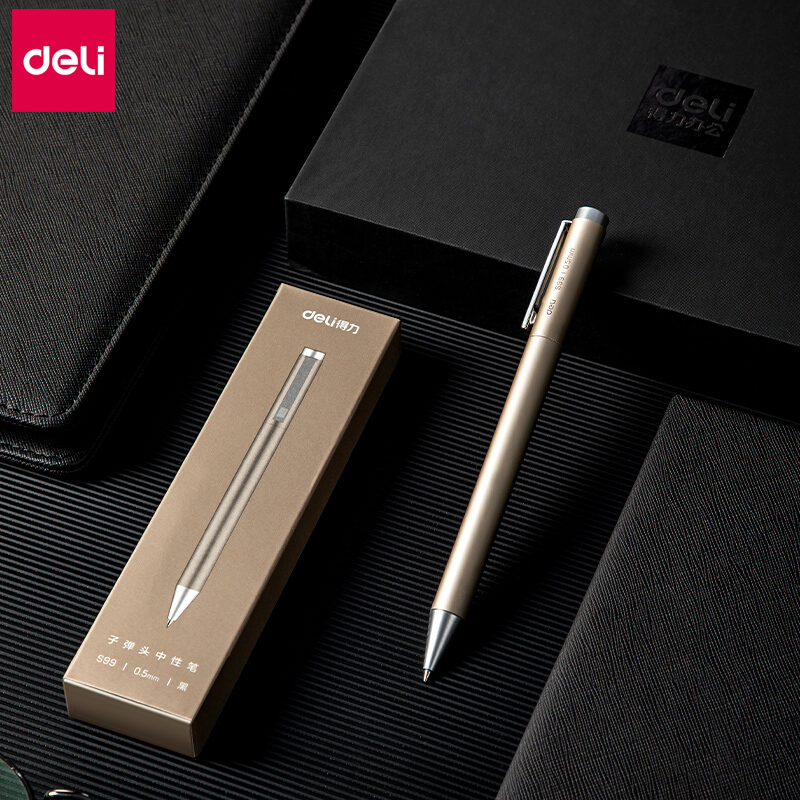 デリ-回転する金属製ジェルペン,0.5mm,オフィス用文房具 - Stationery Supply Business のレビューと価格