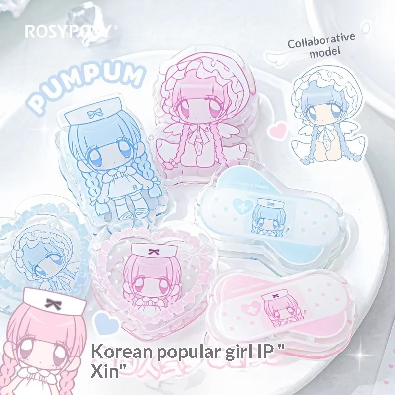 Rosyposy Pumpum アクリルバインダークリップか - Binder Clip Assorted のレビューと価格