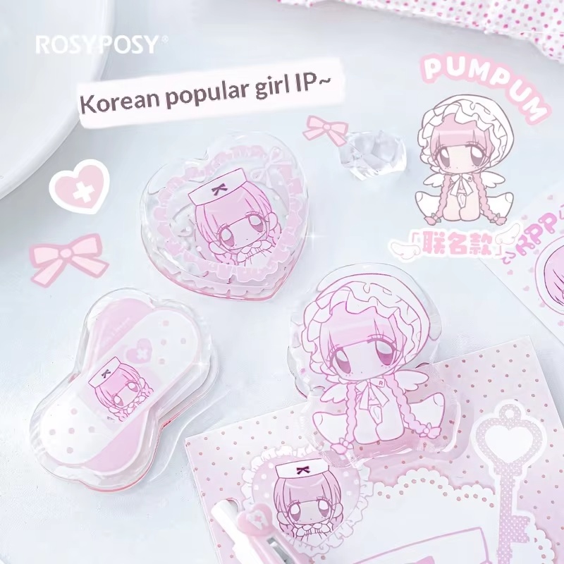 Rosyposy Pumpum アクリルバインダークリップか - Binder Clip Assorted のレビューと価格