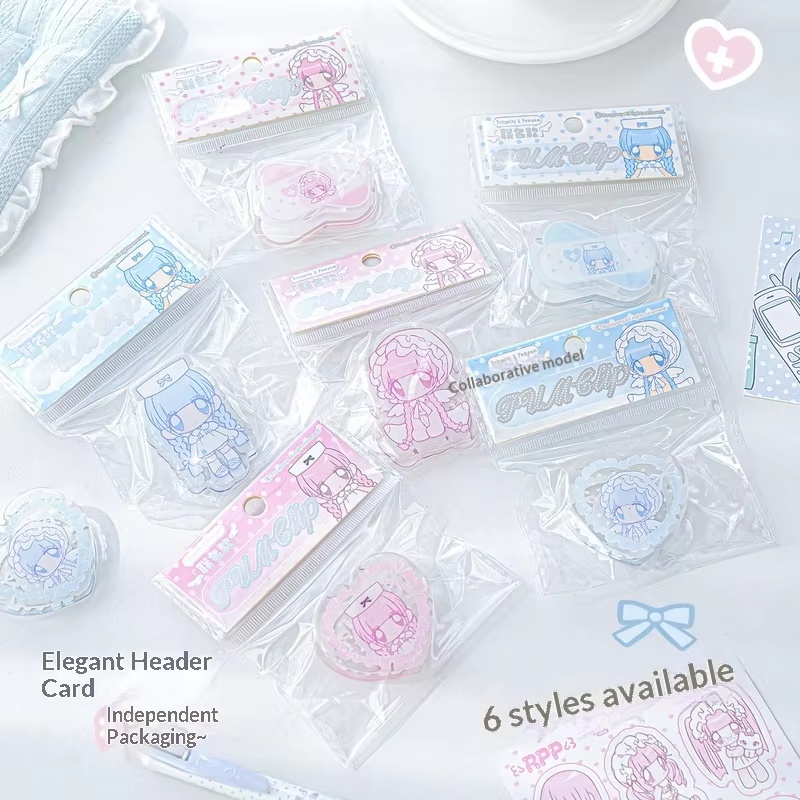 Rosyposy Pumpum アクリルバインダークリップか - Binder Clip Assorted のレビューと価格