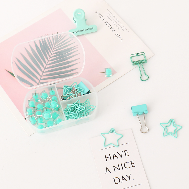 チュチュ coloful バインダークリッププッシュピンペー - Binder Clip Assorted のレビューと価格