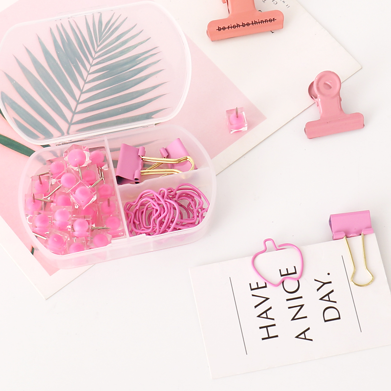 チュチュ coloful バインダークリッププッシュピンペー - Binder Clip Assorted のレビューと価格