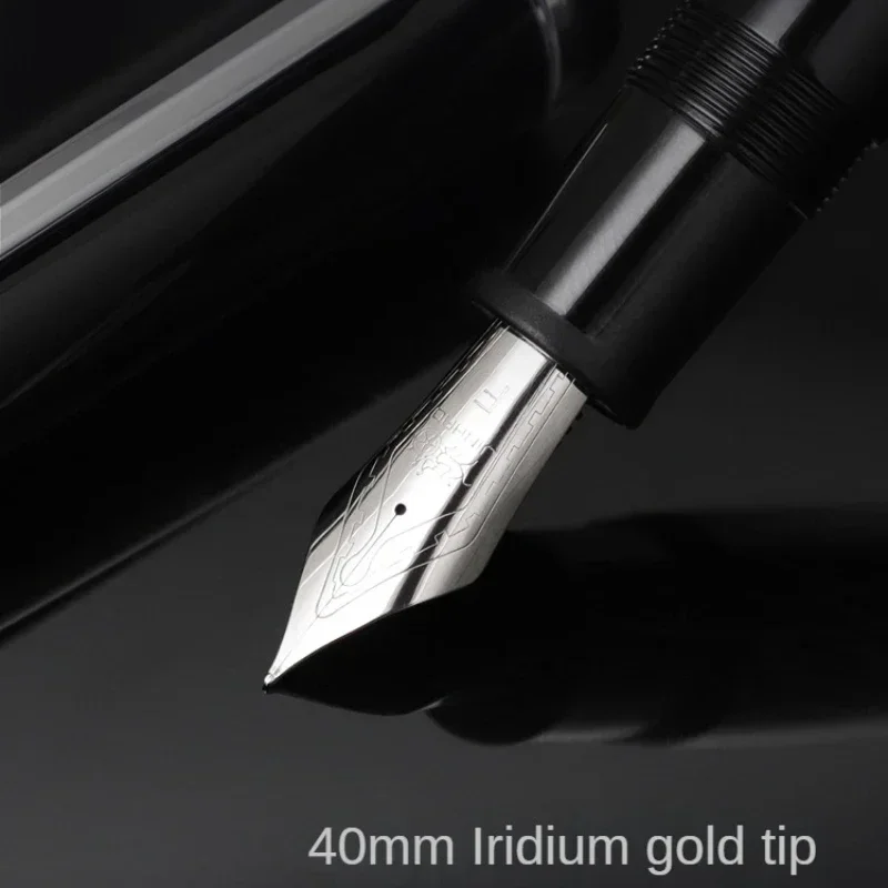 Jinhao-X159アクリル万年筆、黒色インクペン、学生学 - Stationery Supply Business のレビューと価格