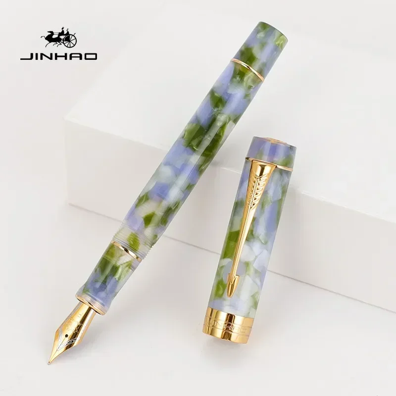Jinhaoセンテニアル万年筆、矢印型ペン、ゴールドクリップ - Stationery Supply Business のレビューと価格