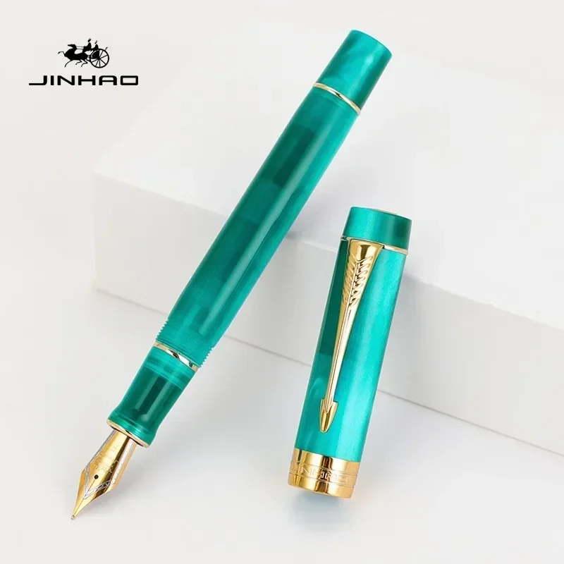 Jinhaoセンテニアル万年筆、矢印型ペン、ゴールドクリップ - Stationery Supply Business のレビューと価格