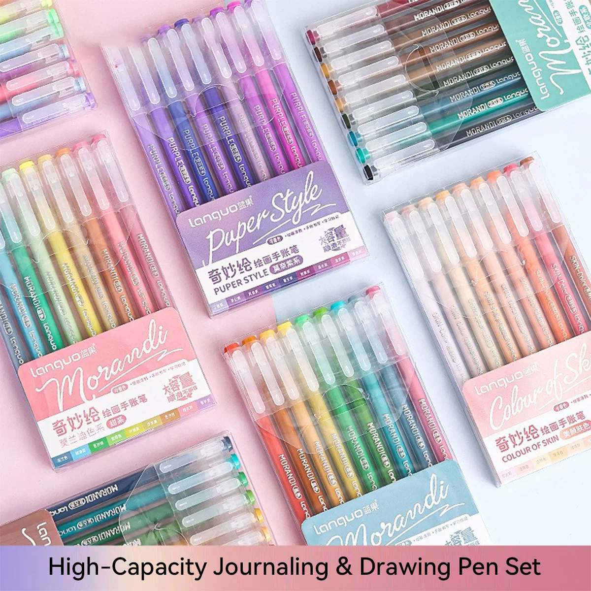 6/9本入りモランディカラージェルペンセット 0.6mm ス - Highlighter Set Pastel のレビューと価格