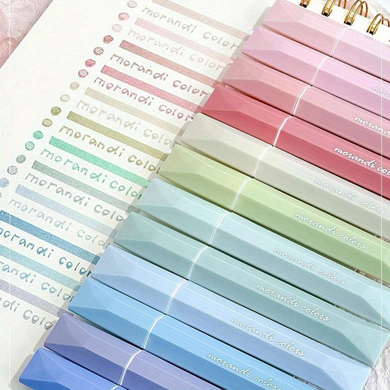 美的で可愛いパステルカラーの蛍光ペンセット、4本入り、チゼル - Highlighter Set Pastel のレビューと価格