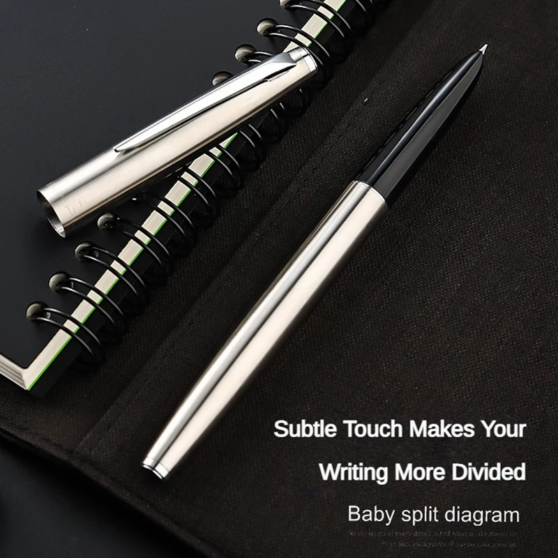 Jinhao-オールスチールボディ万年筆、書道インクペン、リ - Stationery Supply Business のレビューと価格